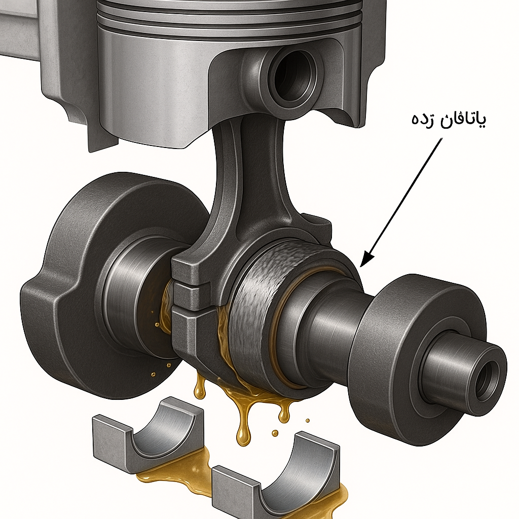 یکی از اجزای حیاتی موتور، یاتاقان است. اگر به هر دلیلی این قطعه دچار مشکل شود، ممکن است موتور اصطلاحاً "یاتاقان بزند"؛ مشکلی که در صورت بیتوجهی میتواند به خرابی کامل موتور منجر شود