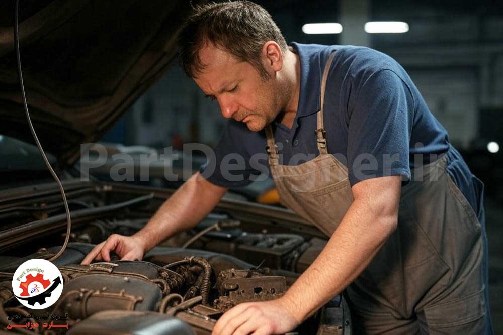 عیب یابی و آشنایی با قطعات خودرو